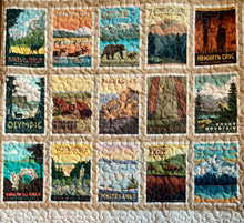 Load image into Gallery viewer, National Park Quilt - By Tally Ho Stitchery
