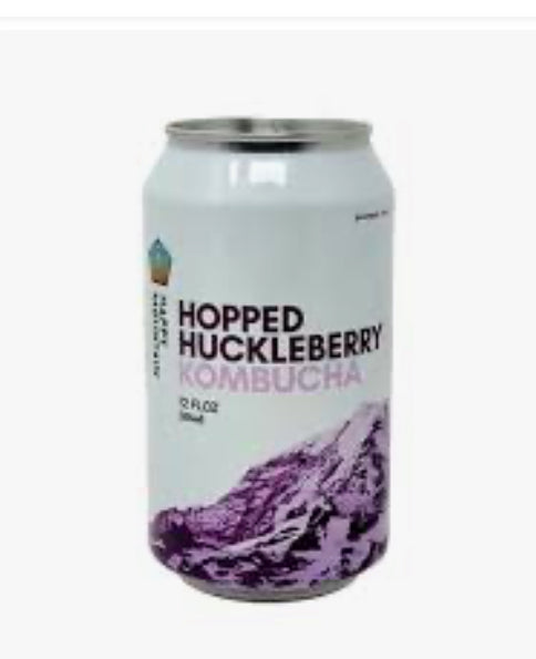 Hopped Huckleberry Kombucha - By: Happy Mountain Kombucha