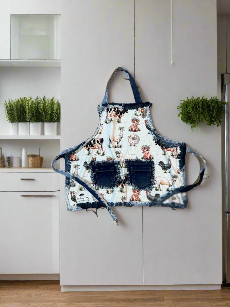 Farm Animals with Grass Wreaths - Child size