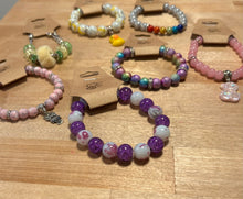 Load image into Gallery viewer, Beaded Bracelets - By: A.Moms.Dream
