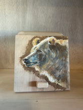 Load image into Gallery viewer, Decorative Acrylic Bear Painting Box-By: Bonnie &amp; Clyde Designs
