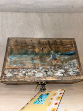 Load image into Gallery viewer, Decorative Acrylic Fly Fisherman Box-By: Bonnie &amp; Clyde Designs
