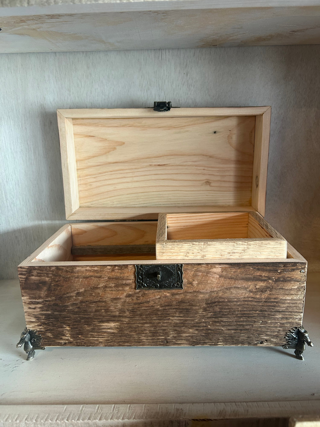 Decorative Acrylic Fish Box - By: Bonnie & Clyde Designs