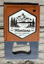 Load image into Gallery viewer, Montana Keychain Bottle Opener – By: AnH Silvertip Family
