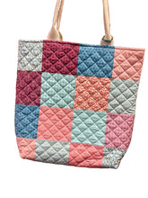 Load image into Gallery viewer, Handmade Quilted Tote Bag with Inside Pocket - By: Tally Ho Stitchery
