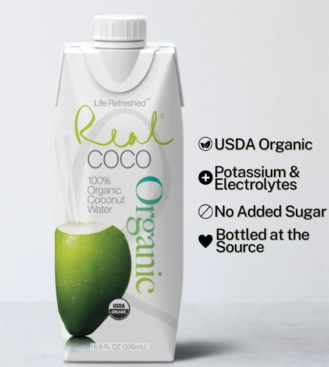 Coconut Water - By: Real Coco