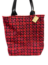 Load image into Gallery viewer, Handmade Quilted Tote Bag with Inside Pocket - By: Tally Ho Stitchery
