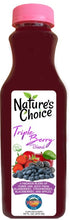 Load image into Gallery viewer, Triple Berry Blend 100% Fruit Juice – By: Nature’s Choice
