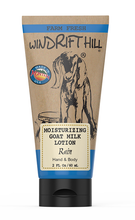 Load image into Gallery viewer, Rain Sent Goat Milk Lotion 2oz Tube - By: Windrift Hill
