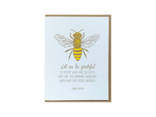 Load image into Gallery viewer, Be Grateful Card - By: Noteworthy Paper &amp; Press
