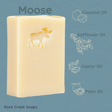 Load image into Gallery viewer, Moose Bar Soap: Balsam &amp; Cedar - By: Rock Creek Soaps
