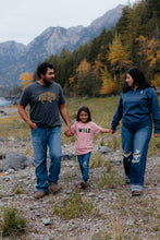 Load image into Gallery viewer, Hey Bear! Embroidered Quarter Zip - By: Made of Mountains

