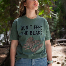 Load image into Gallery viewer, Don't Feed the Bears Tee - By: The Montana Scene
