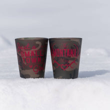 Load image into Gallery viewer, The Montana Way - The Huntress Frosted Shot Glass in Camo
