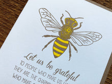 Load image into Gallery viewer, Be Grateful Card - By: Noteworthy Paper &amp; Press
