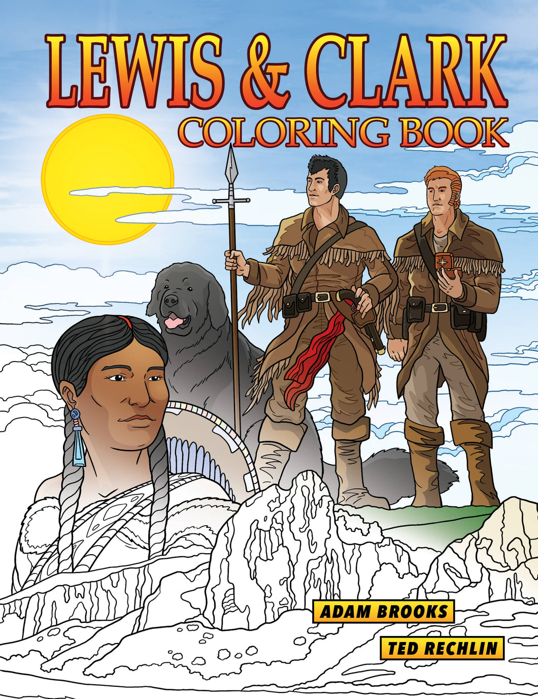 Lewis & Clark Coloring Book - Printed By: Farcountry Press
