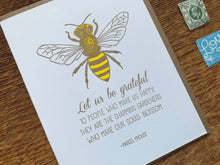Load image into Gallery viewer, Be Grateful Card - By: Noteworthy Paper &amp; Press
