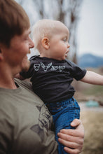 Load image into Gallery viewer, Made of Mountains - Woodland Creatures Onesie
