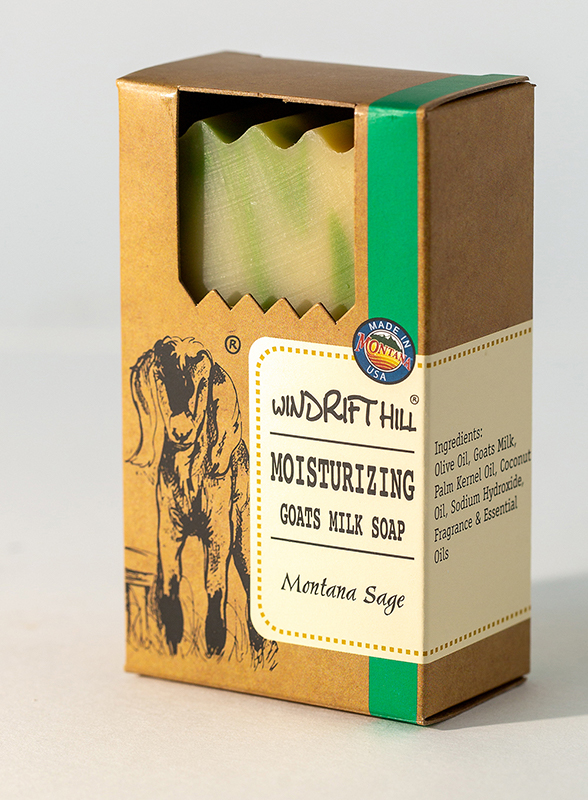 Montana Sage Goat Milk Soap - By: Windrift Hill