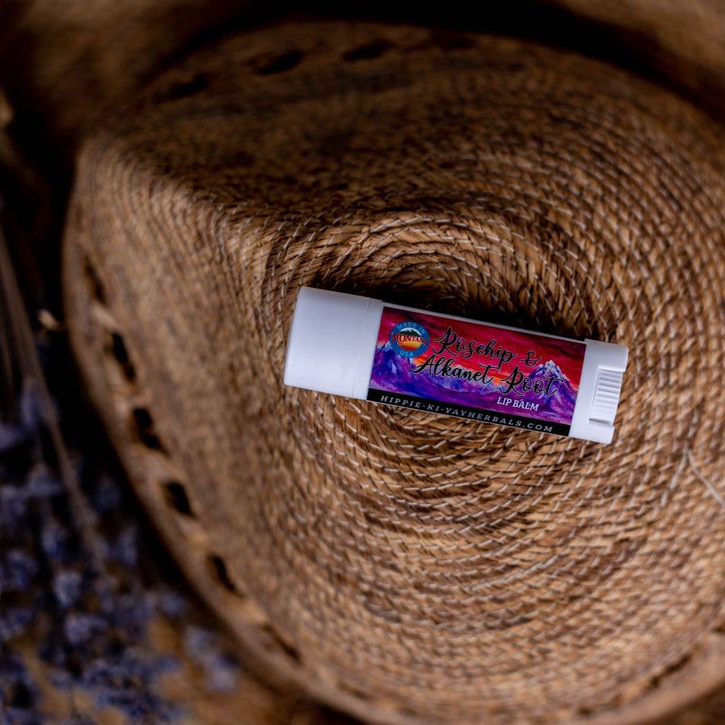 Rosehip Alkanet Root Lip Balm - By: Hippie-Ki-Yay