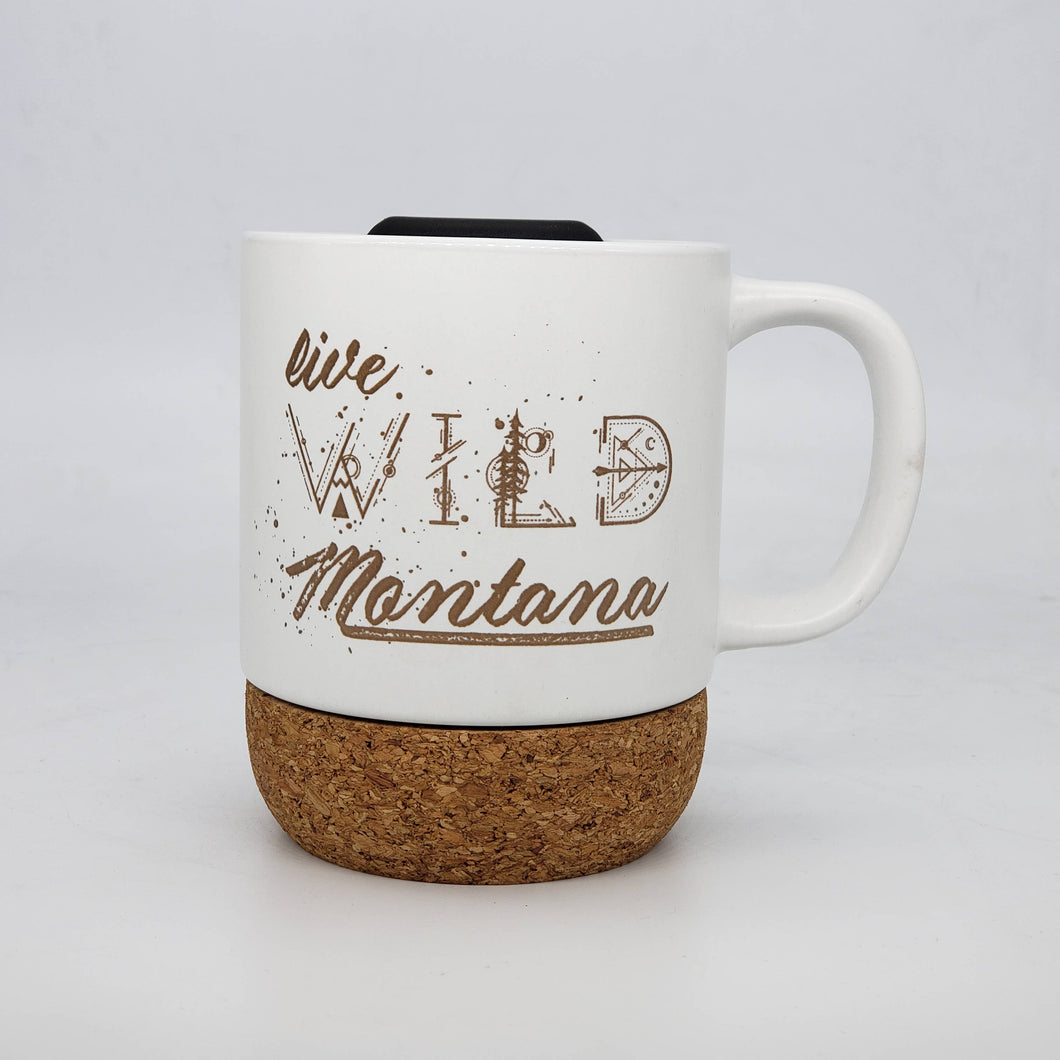 Cork Bottom Live Wild Montana - By: Blue Peak Creative