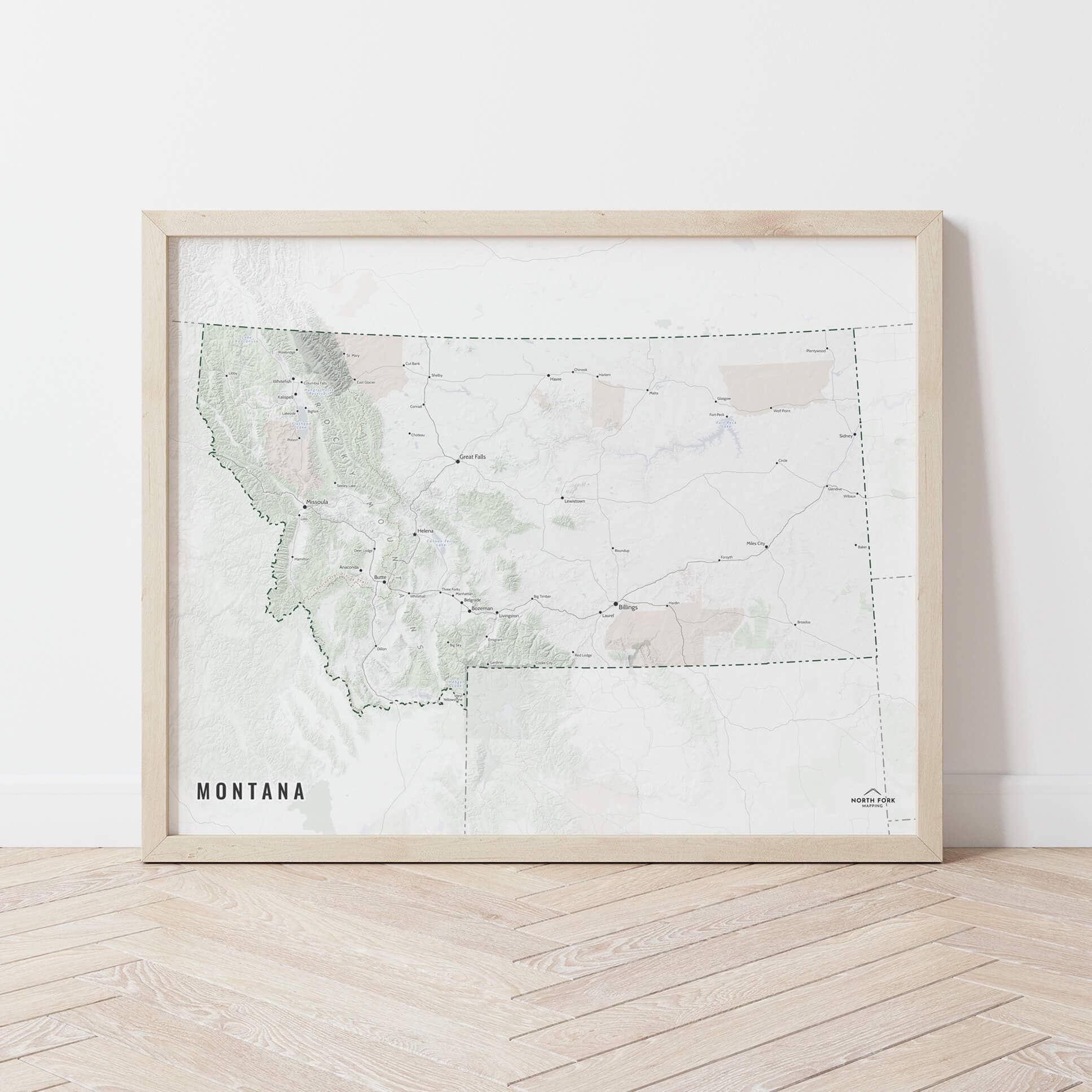 Montana Map – LuLu's Montana Market