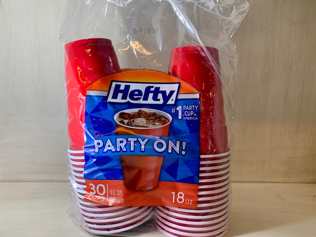 Hefty Red Solo Cups