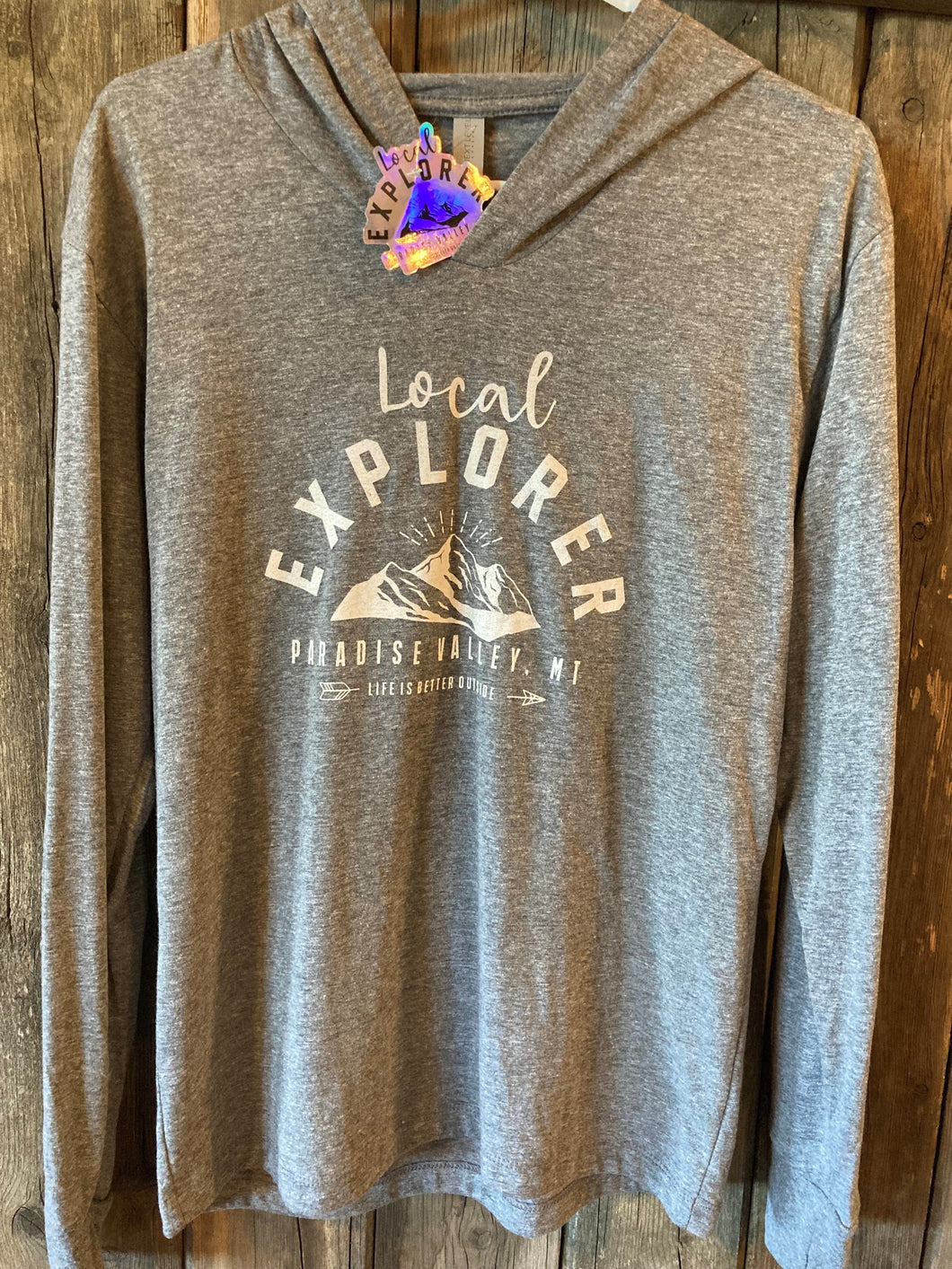 Local Explorer PV, MT Hoody Tee - By: Mountain Air Apparel