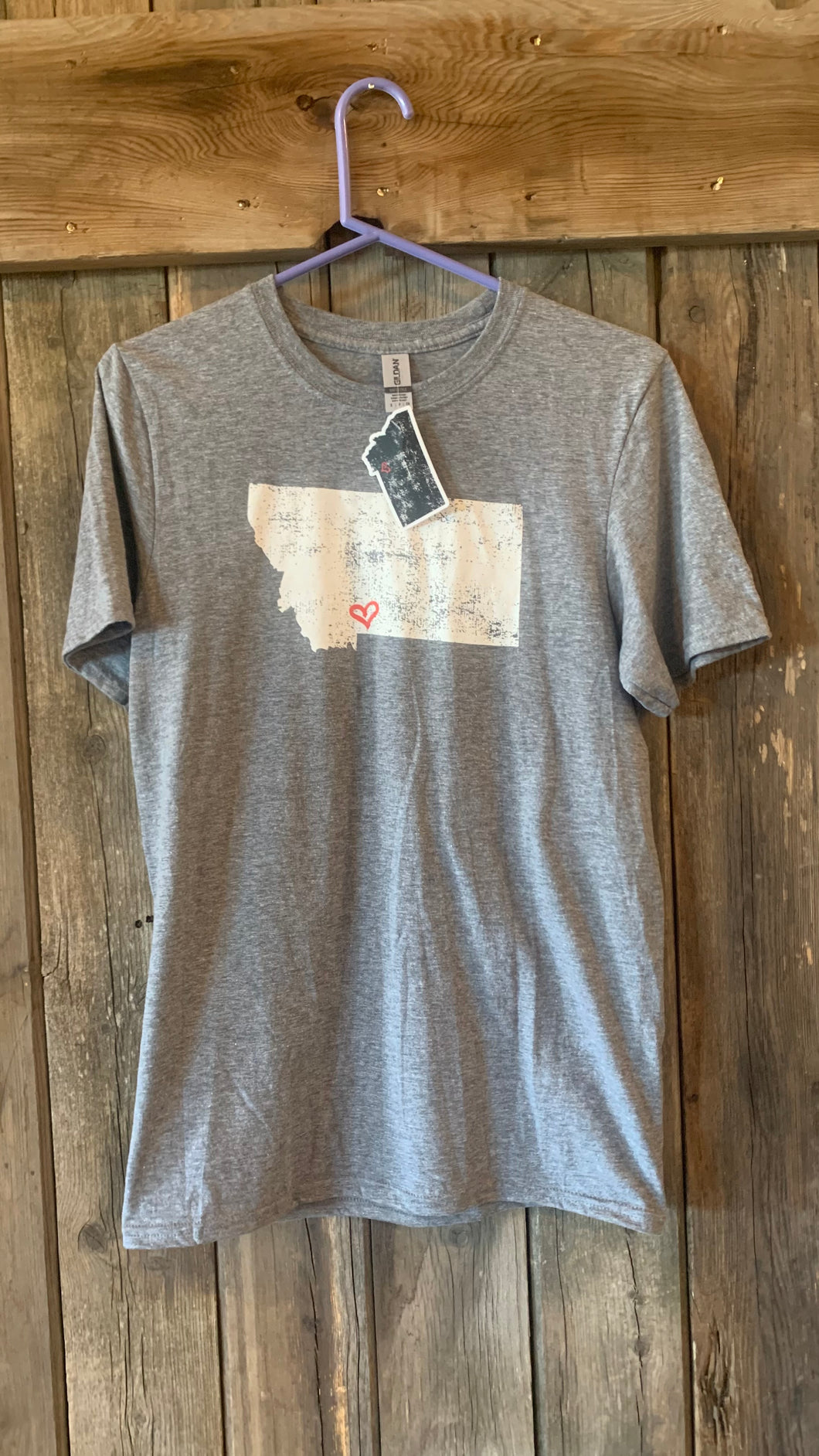 Montana Heart T-Shirt - By: Mountain Air Apparel