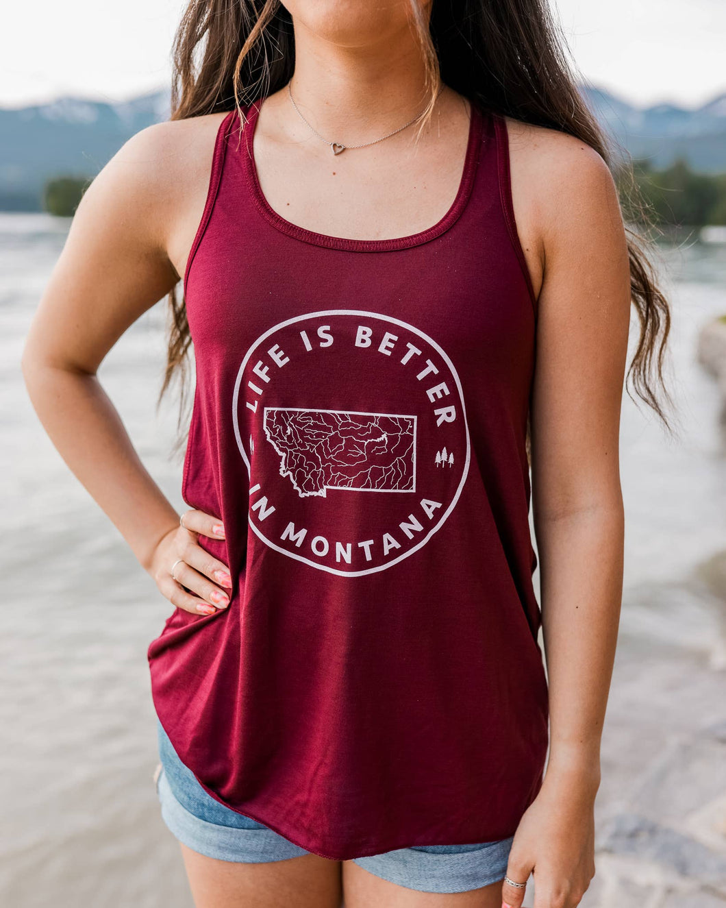 Life Is Better In Montana Ladies Tanks - By: Montana Scene
