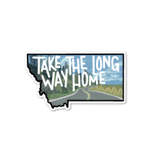 Nellie Nicole Designs - Take the Long Way Home | Sticker