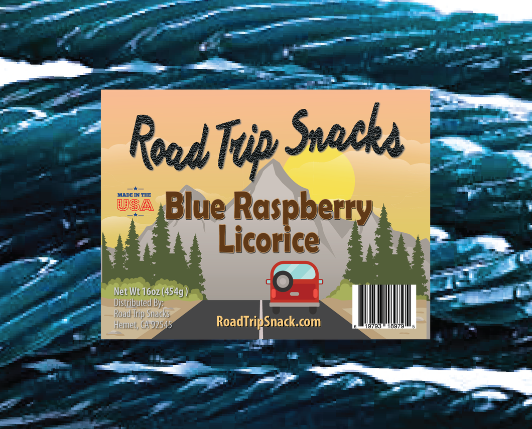Blue Raspberry Licorice - By: Tender Heifer Snack Co