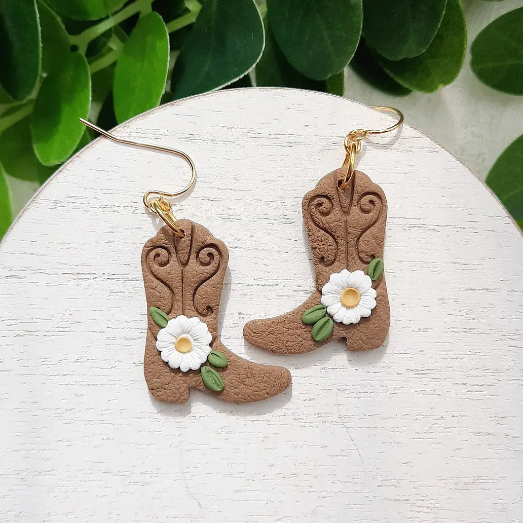 Cowboy Boot Dangles - By: Claisy Daisy