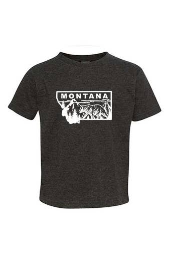 Montana Grizzly Bear Shirt Kid Sizes - By: Montana Tees