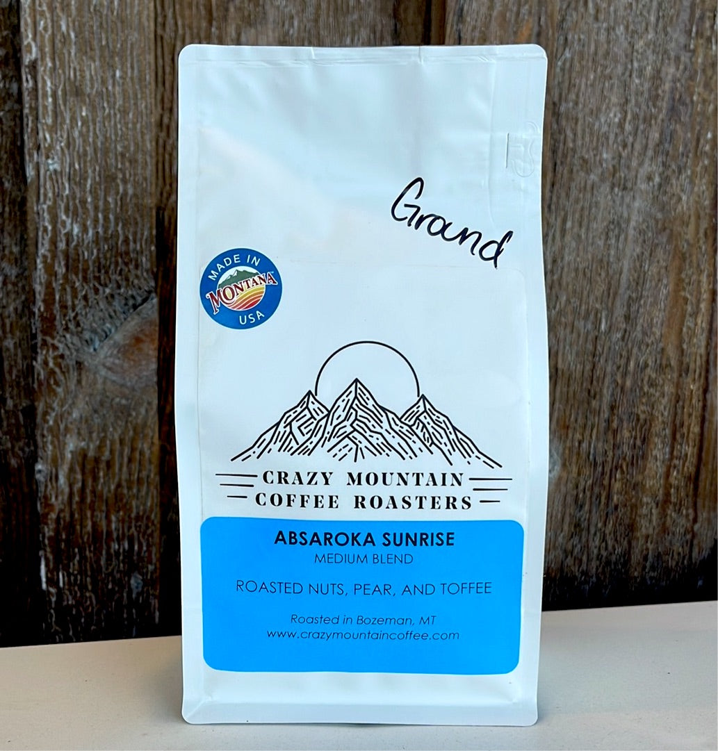Small Batched Coffee - By: Crazy Mountain Coffee Roasters