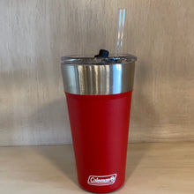 Load image into Gallery viewer, Stainless Steel Tumbler with Straw - By: Coleman
