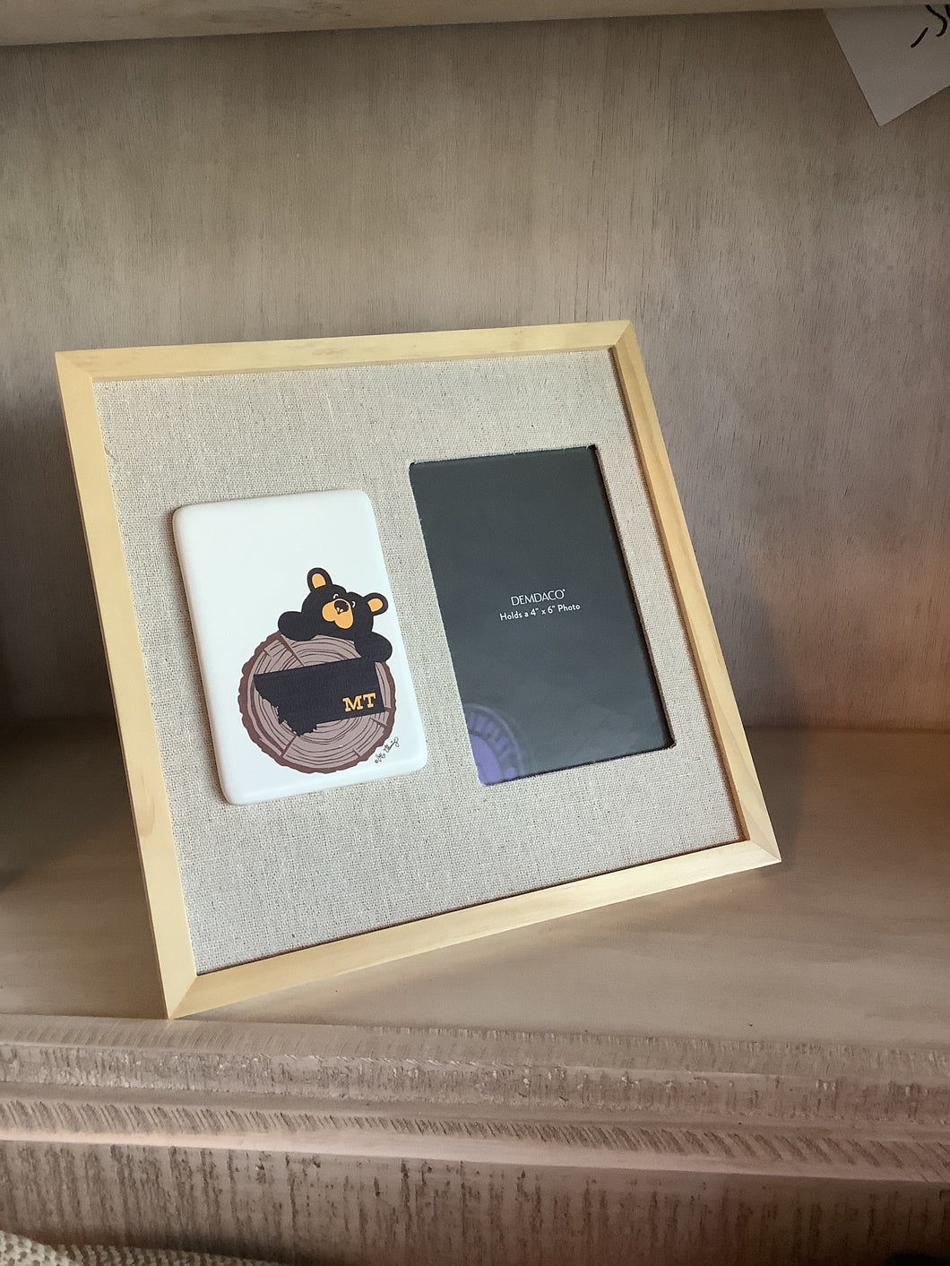Montana Bear Picture Frame