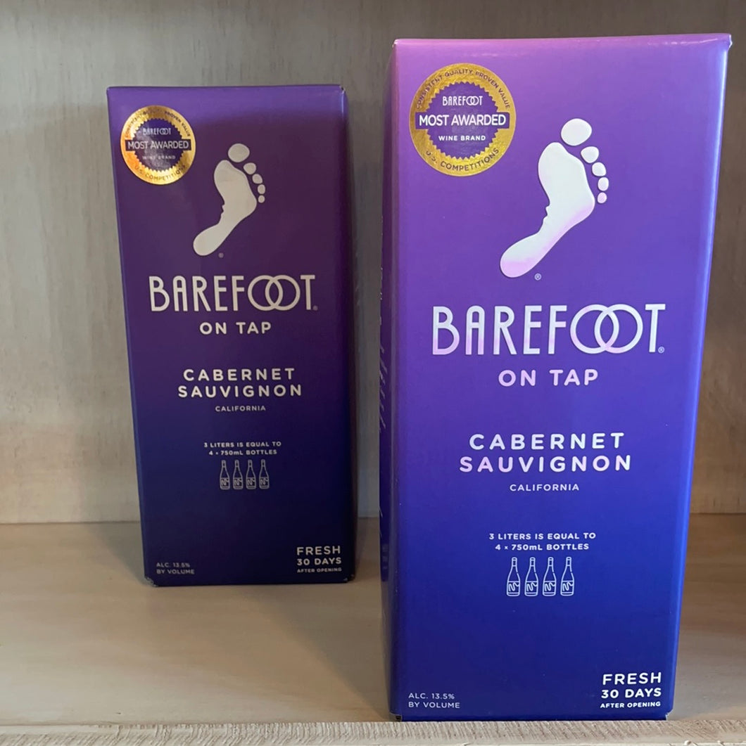 3L Box Wine on Tap - By: Barefoot