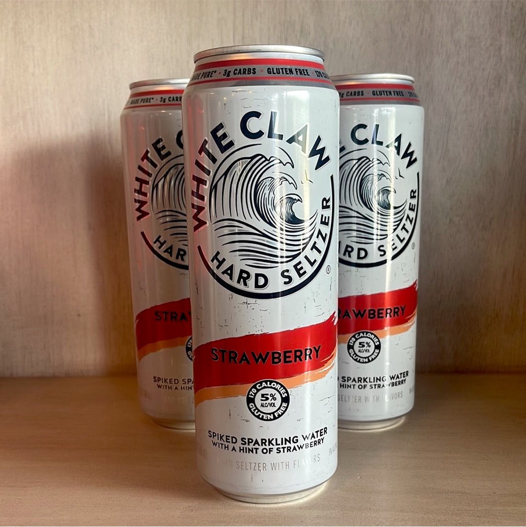 White Claw Seltzers Tall Boy