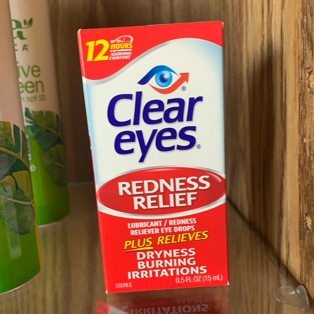 Redness Relief Eye Drops - By: Clear Eyes