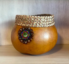 Load image into Gallery viewer, Handcrafted Artistic Gourds - By: Basket Case &amp; Outa My Gourd
