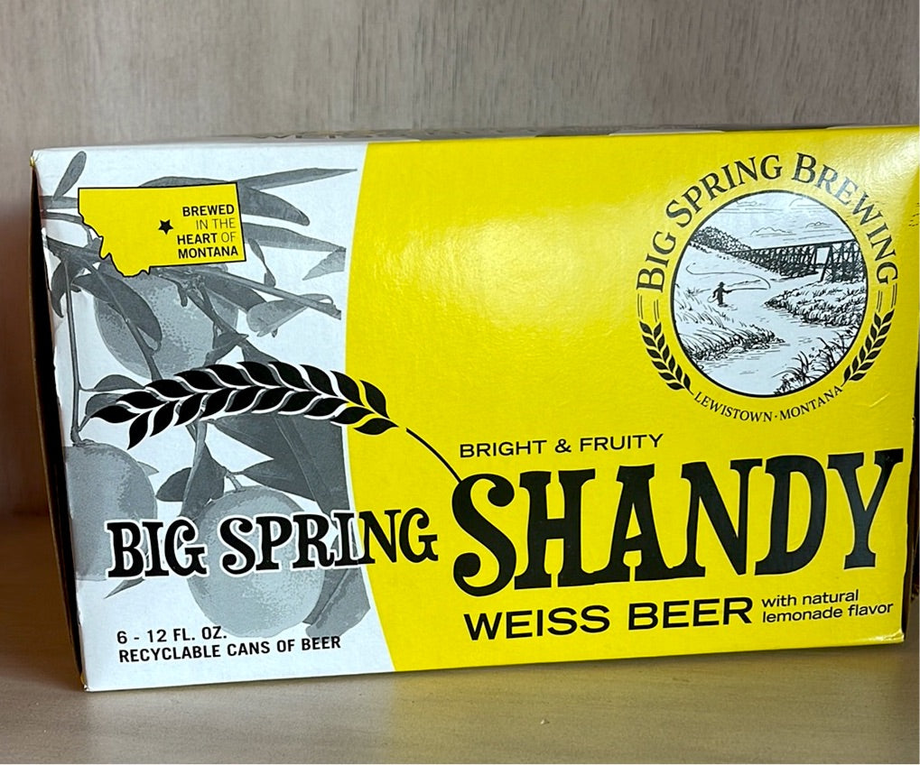 Big Spring Shandy Beer - By: Big Spring Brewing