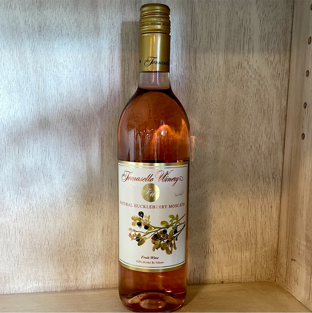 Tomasello Winery Huckleberry Moscato