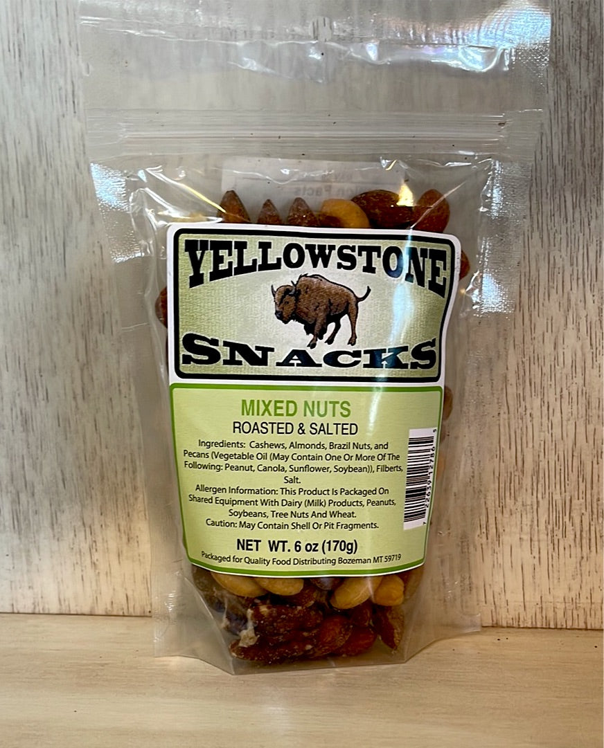 Yellowstone Snacks Mixed Nuts Roasted and Salted