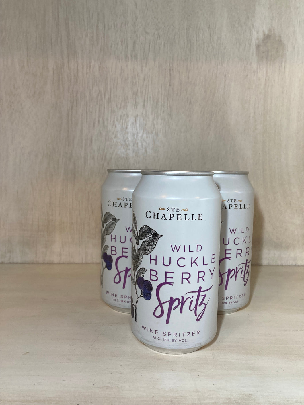 Ste Chapelle Wild Huckleberry 12 oz. Can
